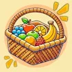 Fruit Basket Brain Puzzle