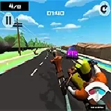 Motorrijder in de hel