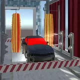 Sportauto door wasstraat